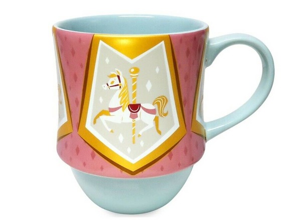 Disney Minnie Mouse Main Attraction Limited King Arthur Carrousel Stackable Mug - Picture 2 of 2